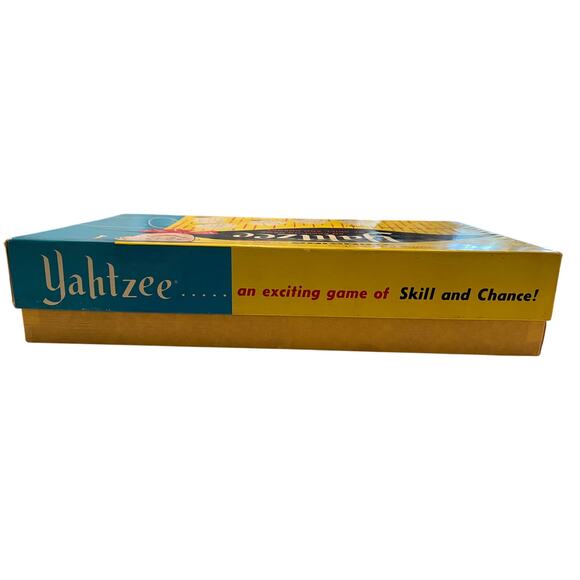 Vintage 1956 Yahtzee Game by E.S. Lowe - Picture 7 of 8